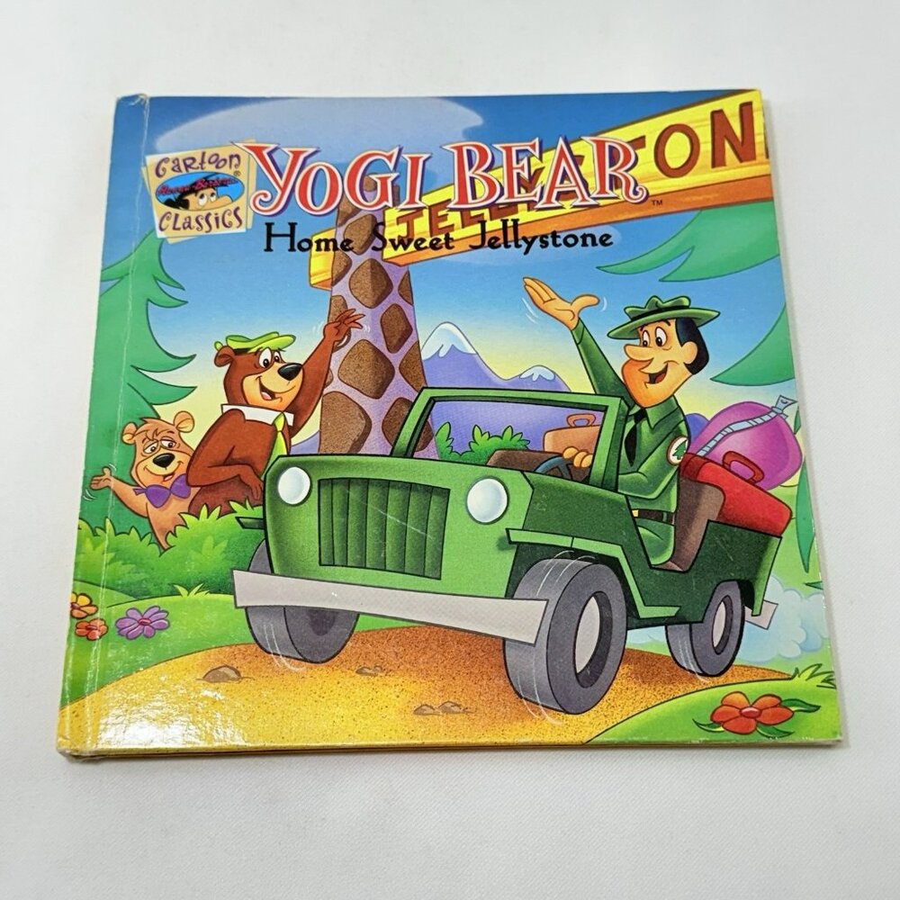 Vintage Yogi Bear Book Sweet Jellystone Cartoon Hanna Barbera Children Picture
